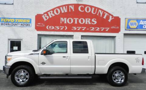 2013 Ford F-250 Super Duty for sale at Brown County Motors in Russellville OH