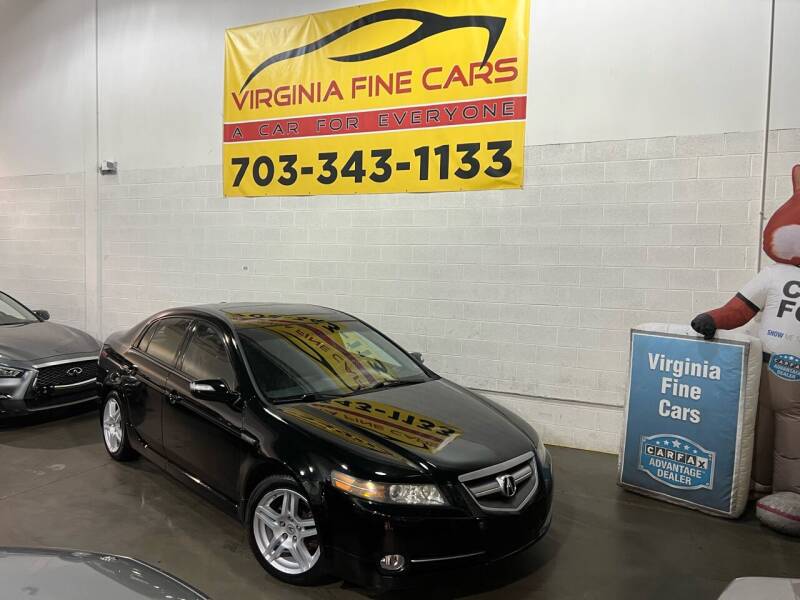 2007 Acura TL for sale at Virginia Fine Cars in Chantilly VA