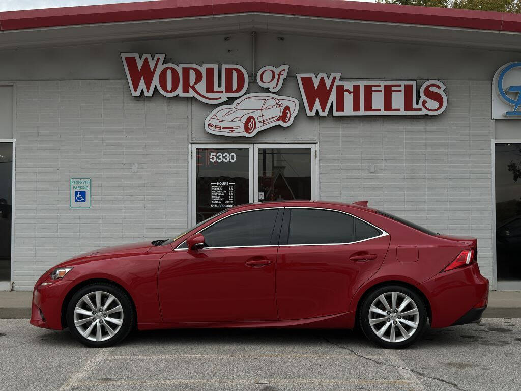 2016 Lexus IS 200t for sale at World of Wheels in Des Moines, IA