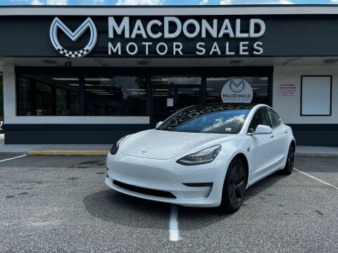 2020 Tesla Model 3 for sale at MacDonald Motor Sales in High Point NC