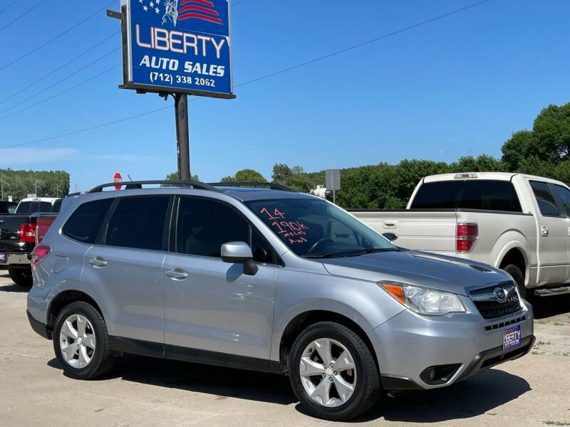 2014 Subaru Forester for sale at Liberty Auto Sales in Merrill IA