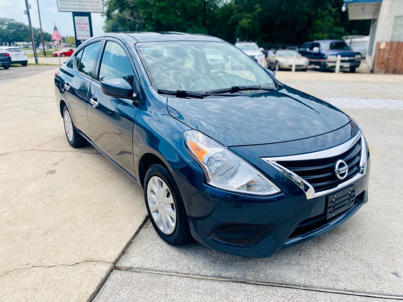 2017 Nissan Versa for sale at Testarossa Motors in League City, TX