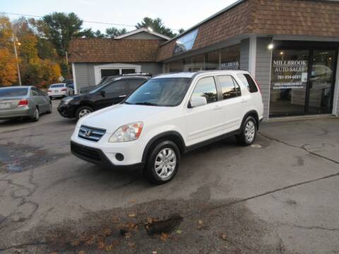 2006 Honda CR-V for sale at Millbrook Auto Sales in Duxbury MA