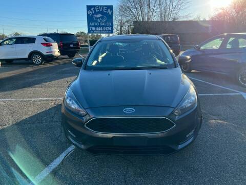 2018 Ford Focus for sale at Steven Auto Sales in Marietta GA