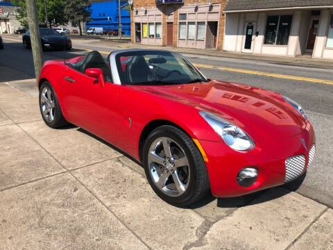2007 Pontiac Solstice for sale at STEEL TOWN PRE OWNED AUTO SALES in Weirton WV
