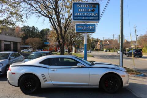 2014 Chevrolet Camaro for sale at NORTH HILLS MOTORS in Raleigh NC