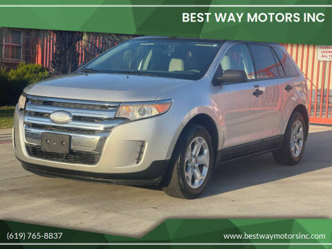 2012 Ford Edge for sale at BEST WAY MOTORS INC in San Diego CA