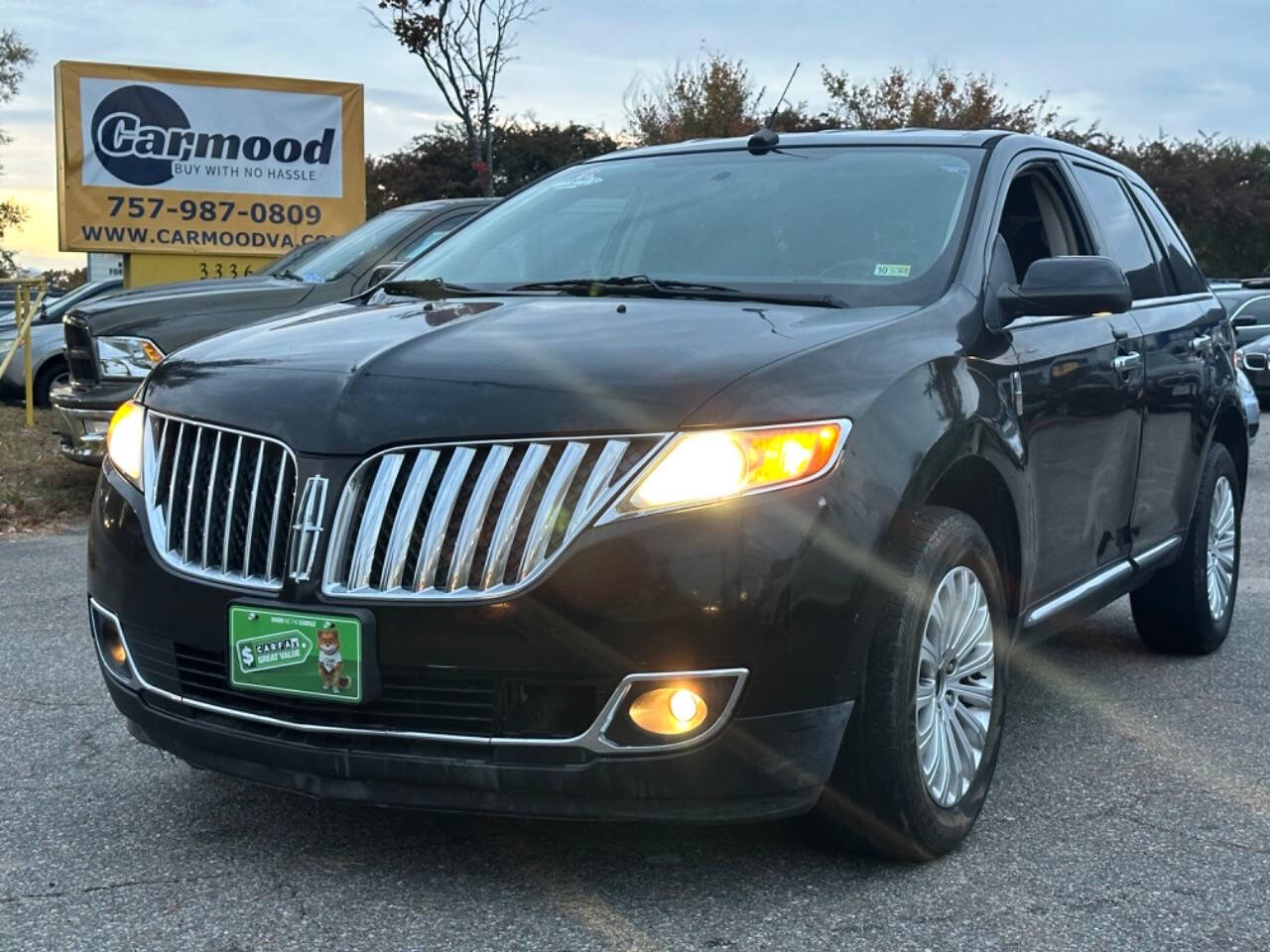 2013 Lincoln MKX for sale at CarMood in Virginia Beach, VA