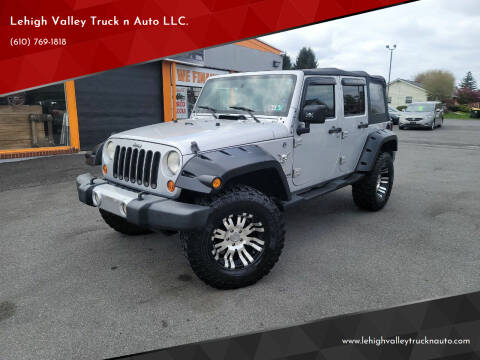 2008 Jeep Wrangler Unlimited for sale at Lehigh Valley Truck n Auto LLC. in Schnecksville PA