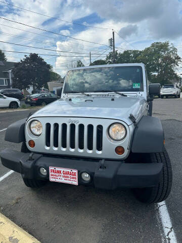 2010 Jeep Wrangler Unlimited for sale at Frank's Garage in Linden NJ