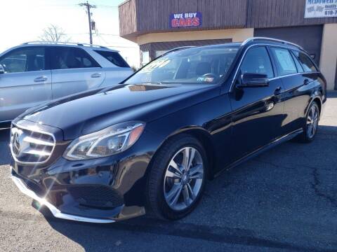 2014 Mercedes-Benz E-Class for sale at McDowell Auto Sales in Temple PA