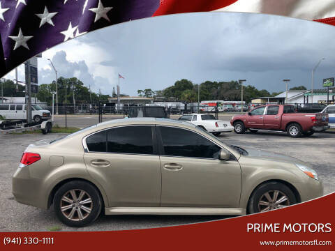 2010 Subaru Legacy for sale at Prime Motors in Sarasota FL