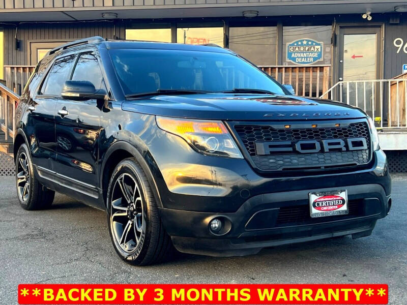 2014 Ford Explorer for sale at CERTIFIED CAR CENTER in Fairfax VA