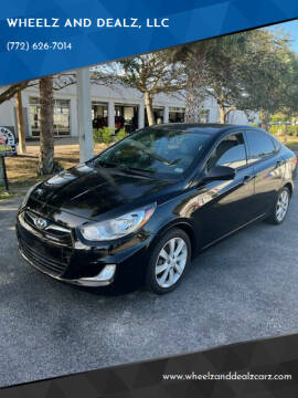 2012 Hyundai Accent for sale at WHEELZ AND DEALZ, LLC in Fort Pierce FL