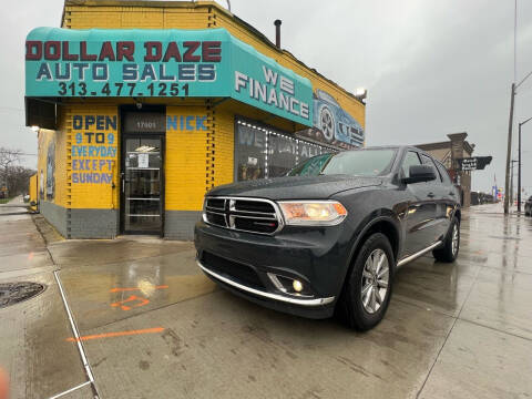 2018 Dodge Durango for sale at Dollar Daze Auto Sales Inc in Detroit MI
