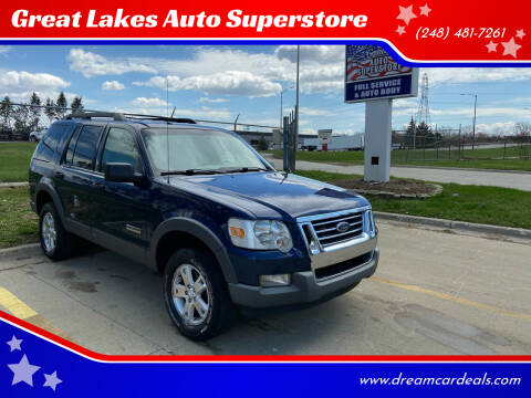 2006 Ford Explorer for sale at Great Lakes Auto Superstore in Waterford Township MI