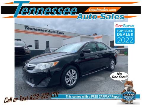 2012 Toyota Camry for sale at Tennessee Auto Sales in Elizabethton TN