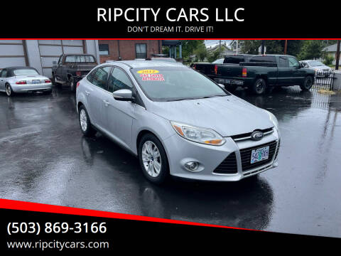 2012 Ford Focus for sale at RIPCITY CARS LLC in Portland OR