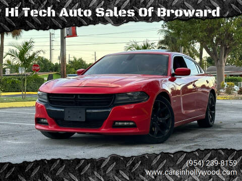 2016 Dodge Charger for sale at Hi Tech Auto Sales Of Broward in Hollywood FL