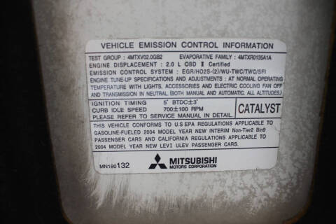 2004 Mitsubishi Lancer ES