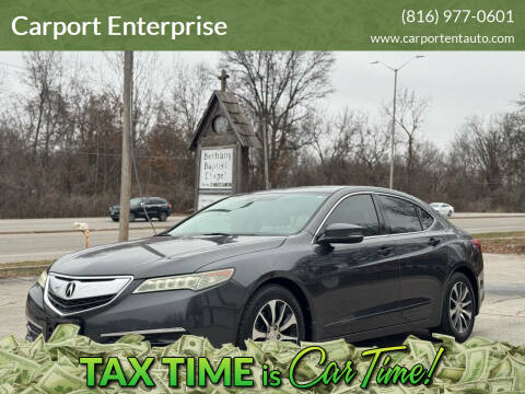 2015 Acura TLX for sale at Carport Enterprise - 6420 State Ave in Kansas City KS