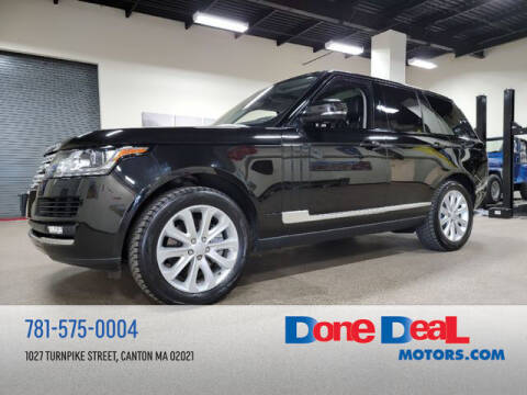 2016 Land Rover Range Rover for sale at DONE DEAL MOTORS in Canton MA