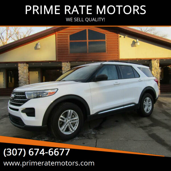 2021 Ford Explorer for sale at PRIME RATE MOTORS in Sheridan WY