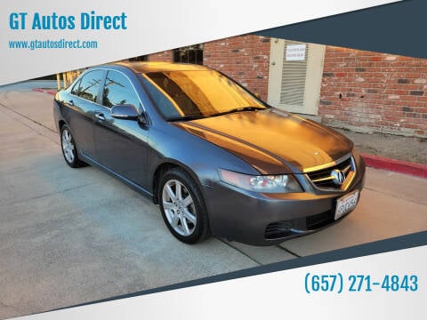 2005 Acura TSX for sale at GT Autos Direct in Garden Grove CA
