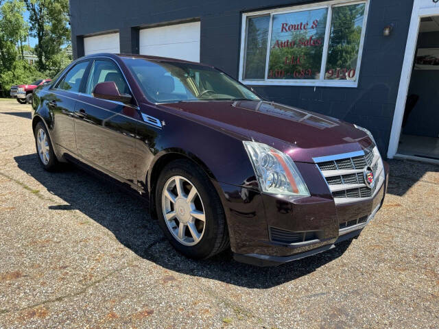 2009 Cadillac CTS for sale at ROUTE 8 AUTO SALES LLC in Peninsula, OH