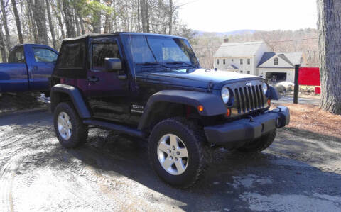 2012 Jeep Wrangler for sale at Fox Motors in Hampden MA