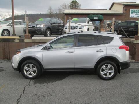 2013 Toyota RAV4 for sale at WORKMAN AUTO INC in Pleasant Gap PA