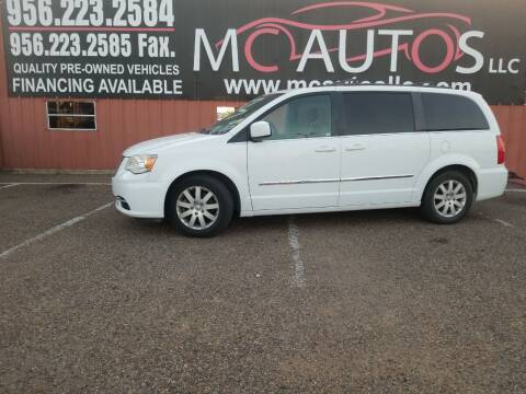 2016 Chrysler Town and Country for sale at MC Autos LLC in Pharr TX