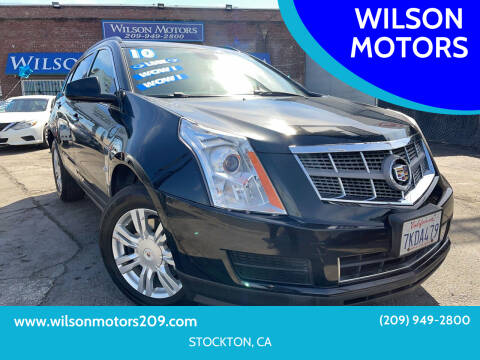 2010 Cadillac SRX for sale at WILSON MOTORS in Stockton CA