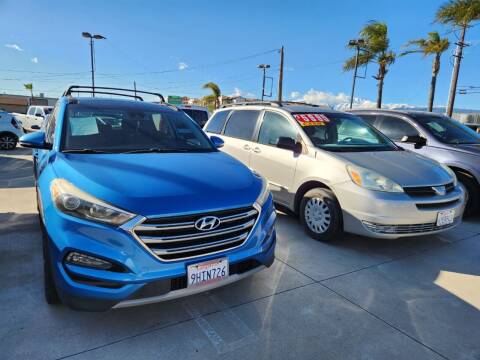 2017 Hyundai Tucson for sale at E and M Auto Sales in Bloomington CA