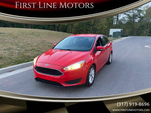 2016 Ford Focus for sale at First Line Motors in Jamestown IN