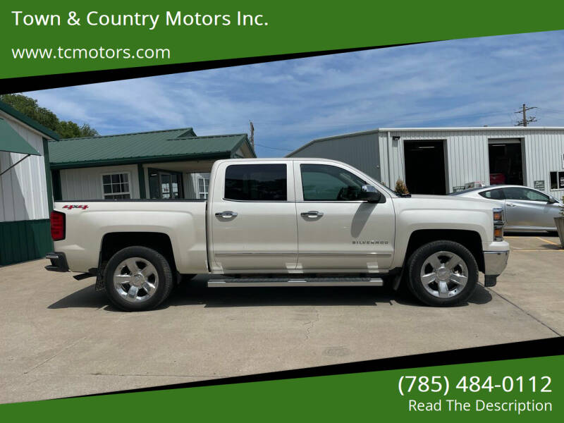 2015 Chevrolet Silverado 1500 for sale at Town & Country Motors Inc. in Meriden KS