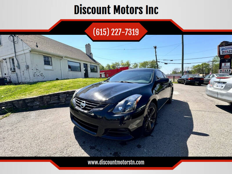 2013 Nissan Altima for sale at Discount Motors Inc in Nashville TN