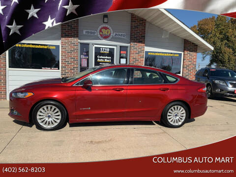 2013 Ford Fusion Hybrid for sale at Columbus Auto Mart in Columbus NE
