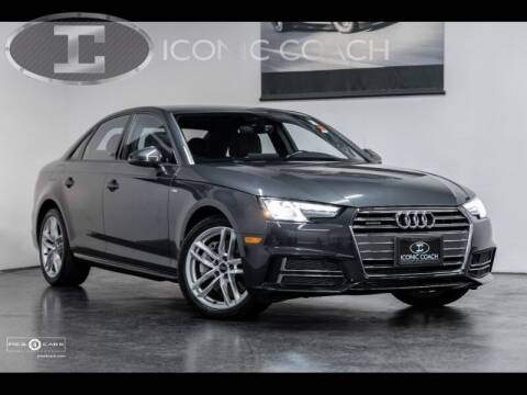 2017 Audi A4 for sale at Iconic Coach in San Diego CA