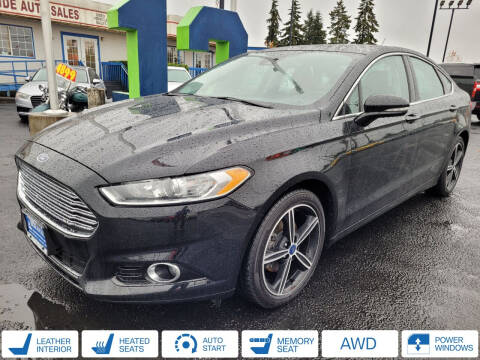 2016 Ford Fusion for sale at BAYSIDE AUTO SALES in Everett WA