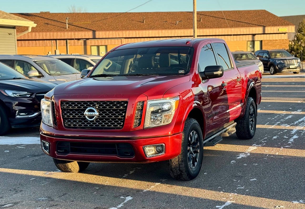 2018 Nissan Titan for sale at MINT MOTORS in Ramsey, MN