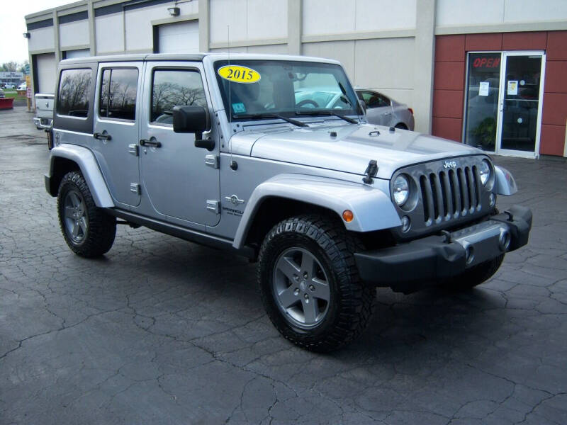 2015 Jeep Wrangler Unlimited for sale at Blatners Auto Inc in North Tonawanda NY