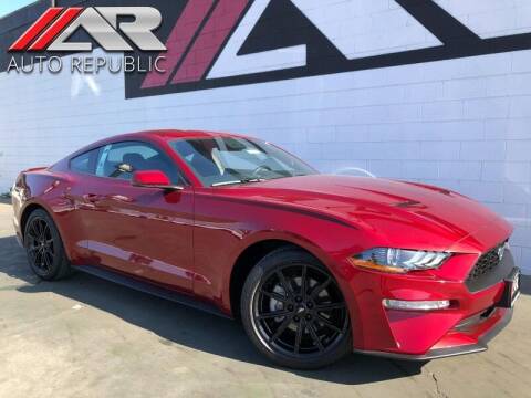 2019 Ford Mustang for sale at Auto Republic Fullerton in Fullerton CA