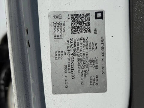 2019 Chevrolet Express LT 3500