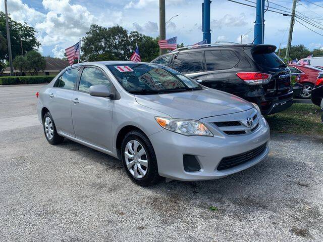 2011 Toyota Corolla for sale at AUTO PROVIDER in Fort Lauderdale FL