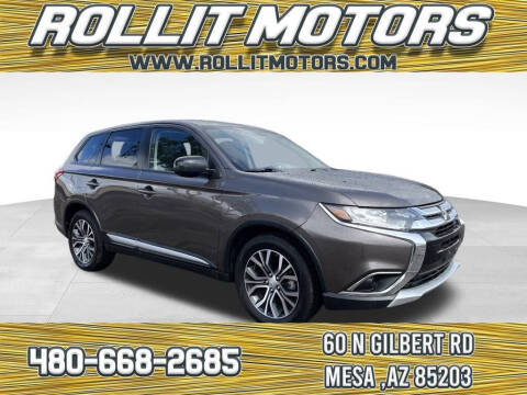 2017 Mitsubishi Outlander for sale at Rollit Motors in Mesa AZ