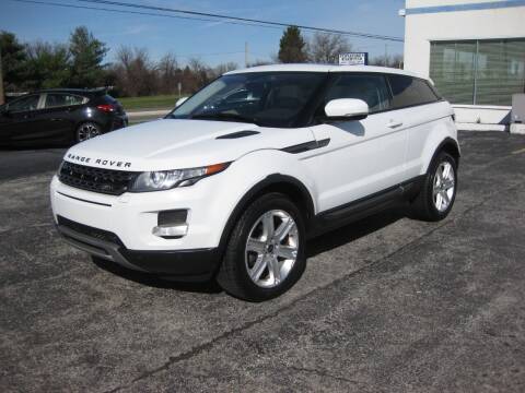 2013 Land Rover Range Rover Evoque Coupe for sale at STAPLEFORD'S SALES & SERVICE in Saint Georges DE