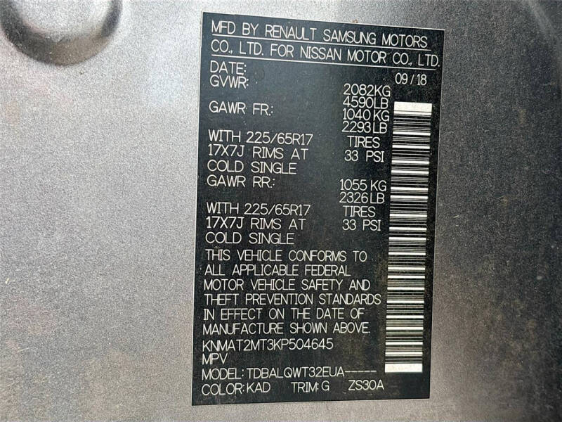 2019 Nissan Rogue SV