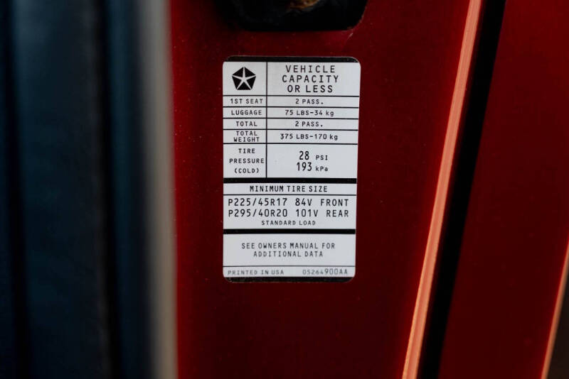 2002 Chrysler Prowler