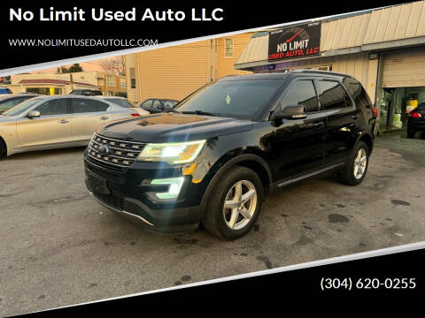 2017 Ford Explorer for sale at No Limit Used Auto LLC in Martinsburg WV